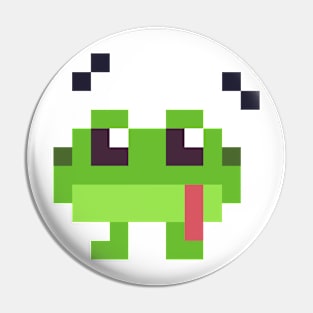 Pixel Frog Pin