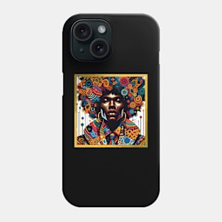 Afrocentric Black Man Phone Case