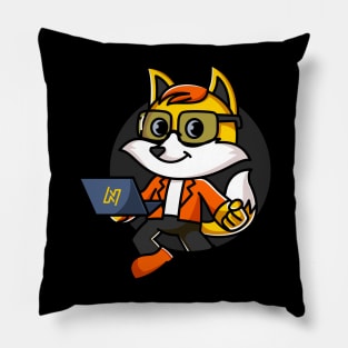 Nytelock Programmer Mascot - Motivational Pillow