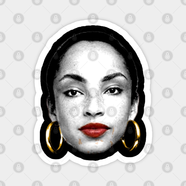 Sade Black White Magnet by Legacy BG