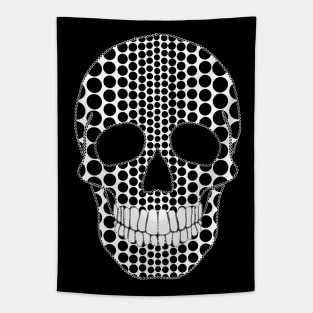 Two Tone Skull Tapestry