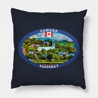 Saguenay Canada Travel Pillow