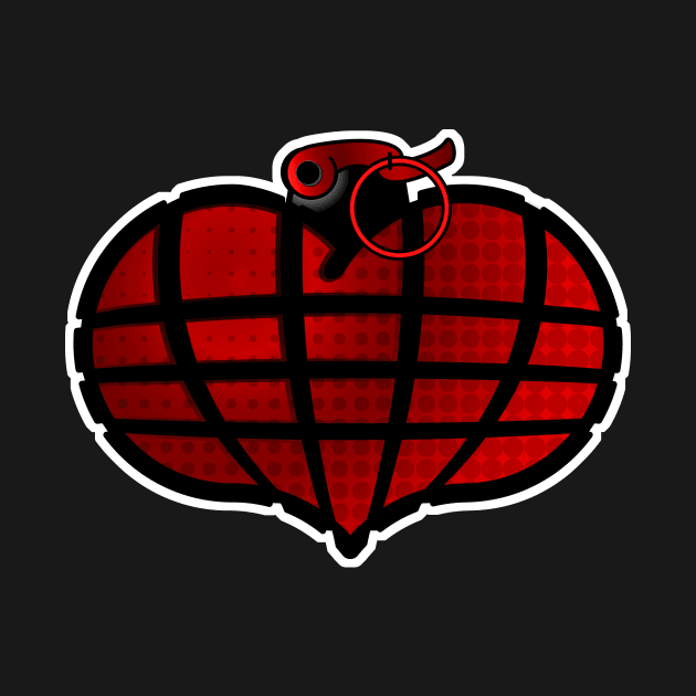 Heart Grenade: Red by districtNative