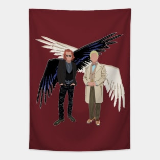 Crowley and Aziraphale Tapestry