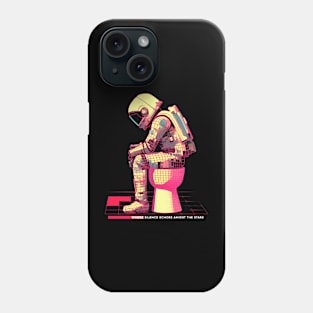 Space Toilet Astronaut & Beyond Phone Case