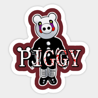 Piggy Merch Stickers Teepublic