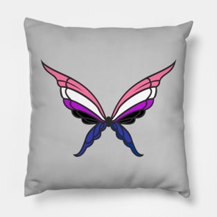 Fluid Butterfly Pillow