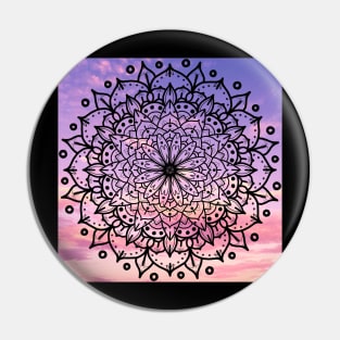 SUNSET MANDALA Pin