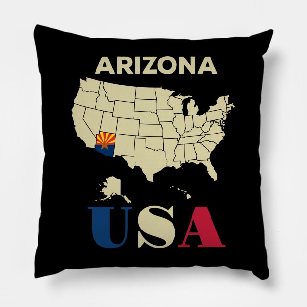 Arizona Pillow by Cuteepi