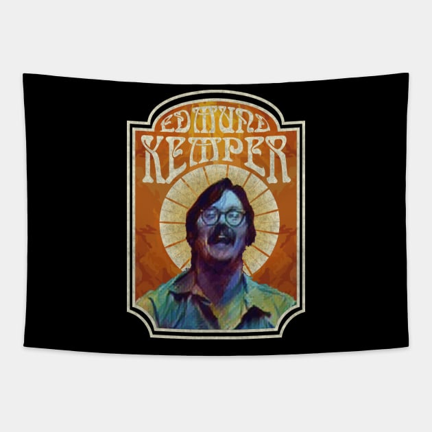 Edmund Kemper - Serial Killers - True Crime Tapestry by Renegade Rags