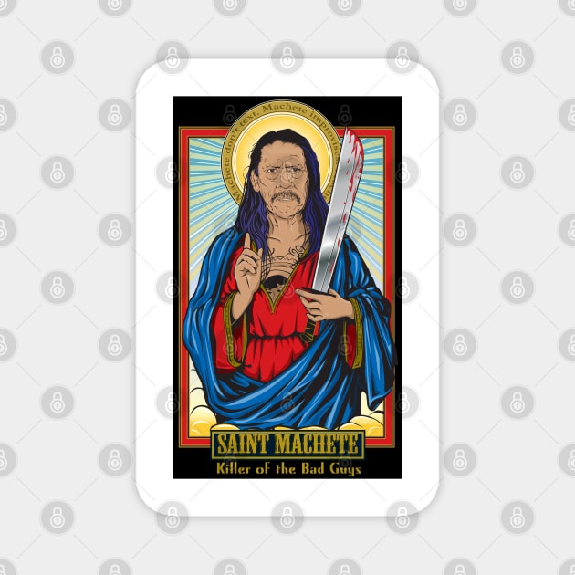 Machette Magnet by Pop Art Saints