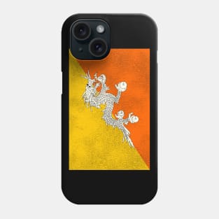 Bhutan Flag Phone Case