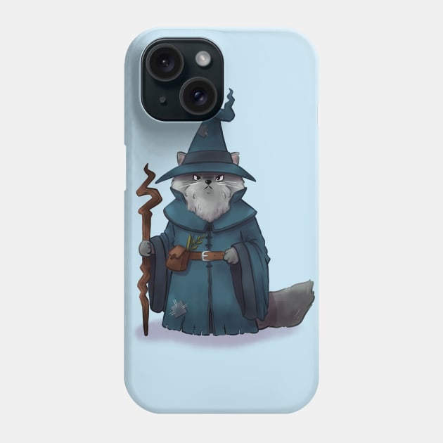 Wizard Cat Phone Case by Melissa Jan