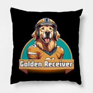 Golden Receiver Pillow