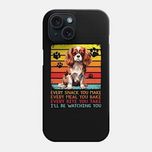 Majestic Cavalier King Charles Ensemble Reign Supreme Phone Case