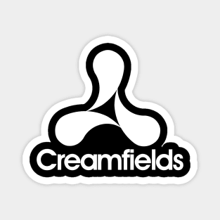 Creamfields - electronic dance music 90s collector white edition Magnet