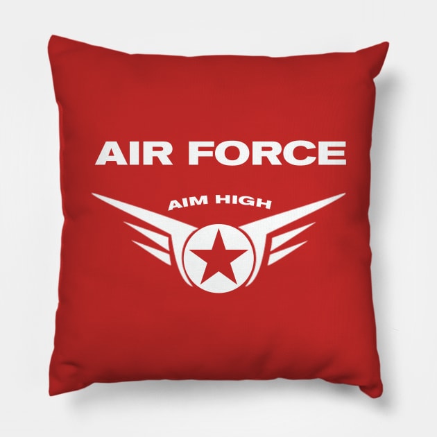 Air Force Pillow by GLStyleDesigns