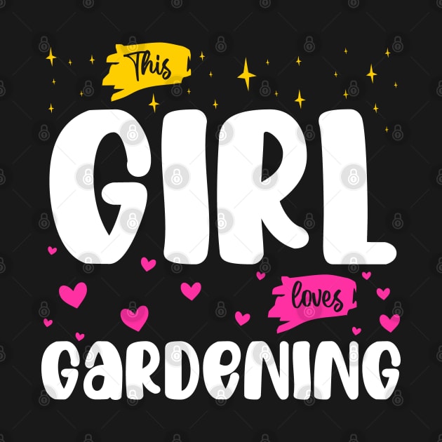 This Girl Loves Gardening - Blooming Enthusiast Graphic by BenTee