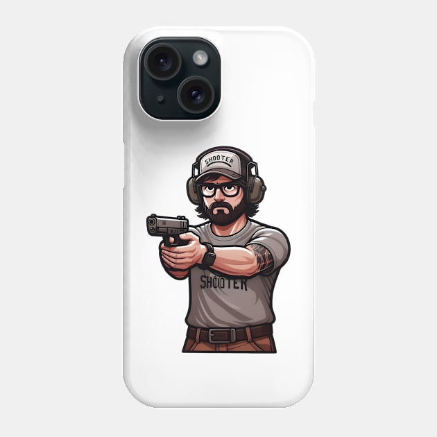 Tactical Man Phone Case by Rawlifegraphic