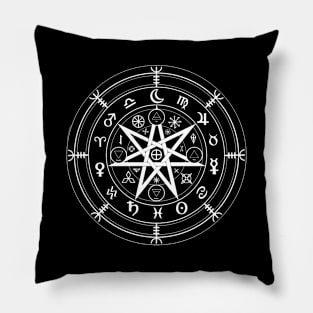 WICCAN - Symbol of protection Pillow