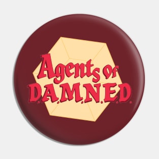 Agents of DAMNED Season 2 Pin