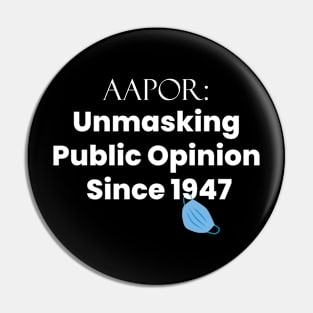 AAPOR 2022 Conference Logo - White Pin