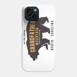 Grandfather Mountain Blue Ridge Mountains North Carolina Bear Phone Case