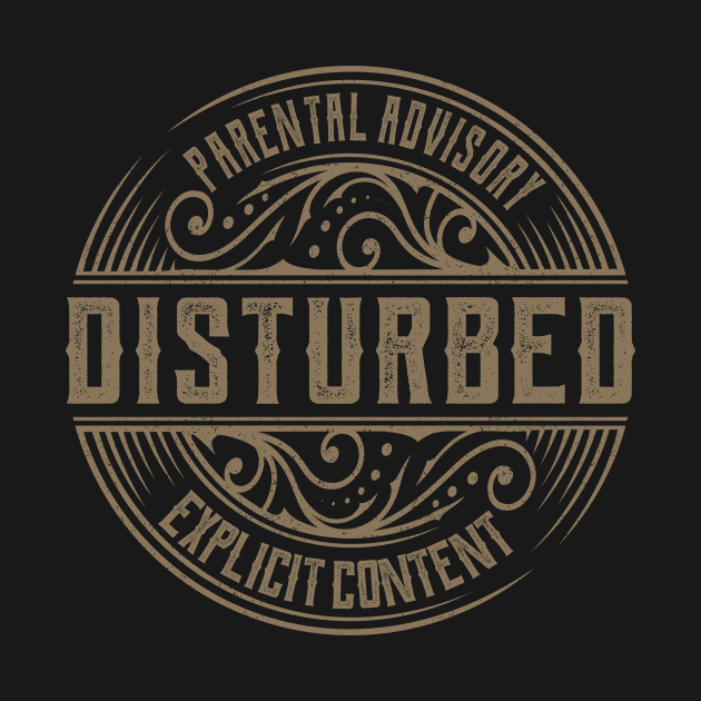 disturbed vintage ornament by irbey