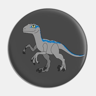 Velociraptor Pin