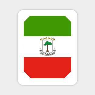 Exploring Equatorial Guinea's Flag Design Magnet