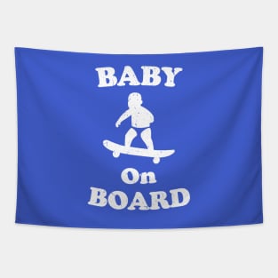 Baby On Board (Distressed) [Rx-Tp] Tapestry