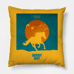 Derby day Pillow