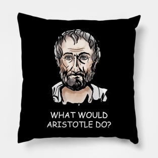 What would aristotle do? Pillow