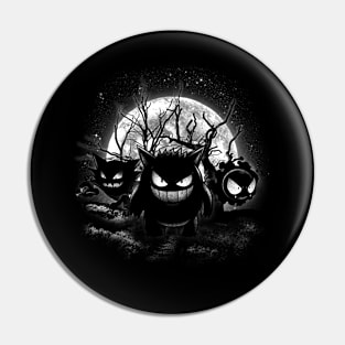 Moonlight Ghosts Pin