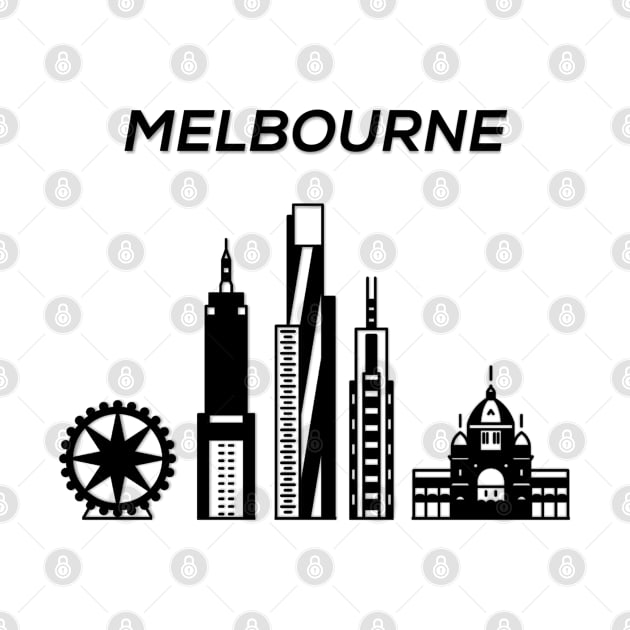 Melbourne Skyline, Australia by maro_00