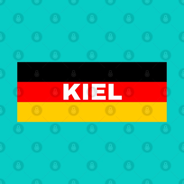 Kiel City in German Flag by aybe7elf