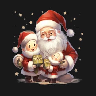 Santa Claus with Gifts T-Shirt