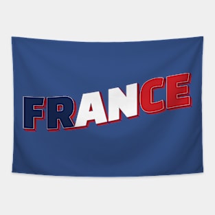 France Vintage style retro souvenir Tapestry