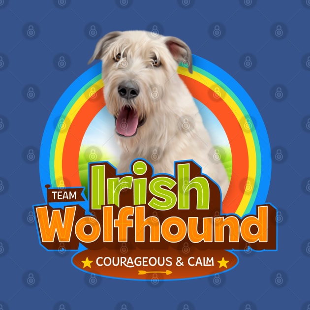 Irish Wolfhound by Puppy & cute