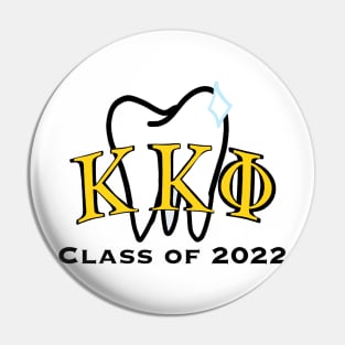 Kappa Kappa Philla (yellow) Pin