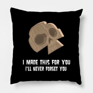 Duncney - Wooden Skull (TD) Pillow