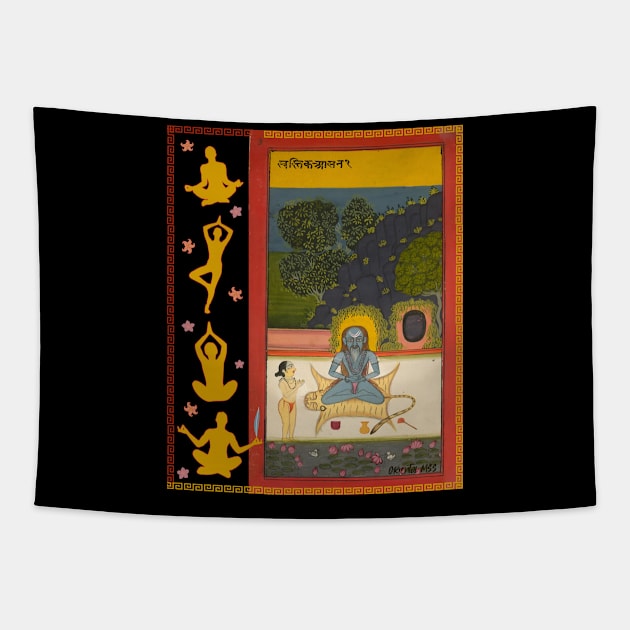 Yoga Tapestry by The Favorita