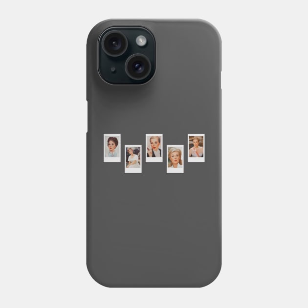 Julie Andrews Polaroids Phone Case by baranskini