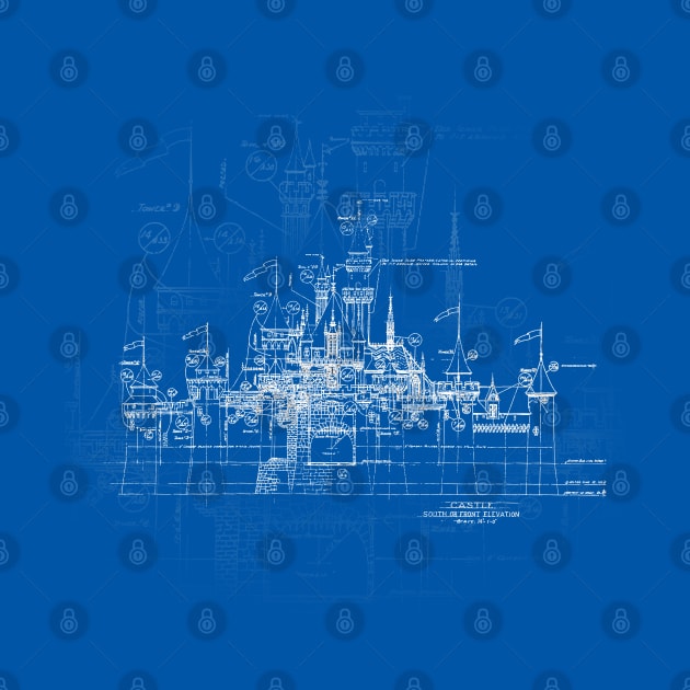 Castle Blueprint by WDWFieldGuide