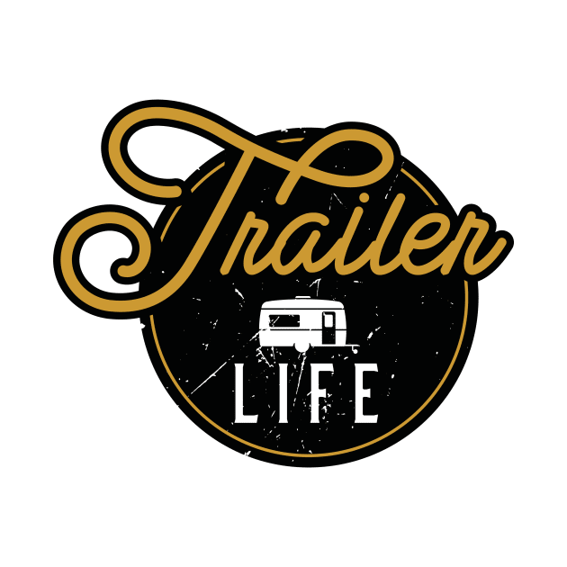 Vintage Trailer Logo by bluerockproducts