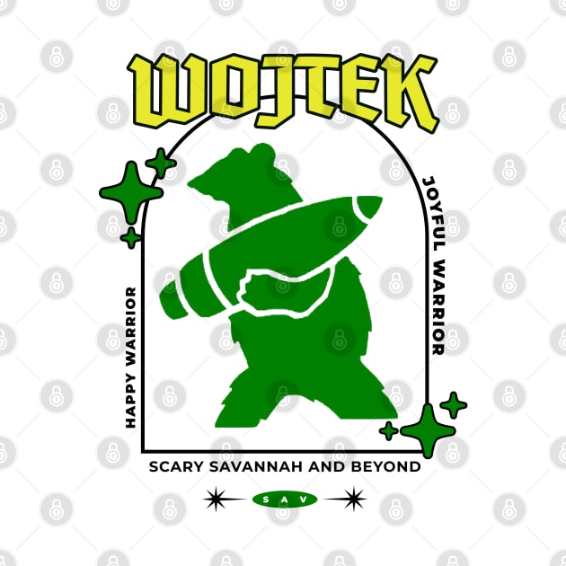 Wojtek - The Happy Bear Warrior by Scary Savannah and Beyond