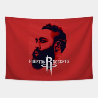 James Harden Hoston Rockets Tapestry