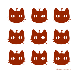 9 RED Kitty by Sunnie Meowtlu T-Shirt