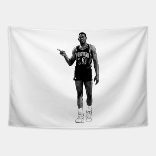 Dennis Rodman Pistons Tapestry