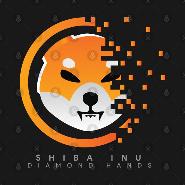 Shiba Inu - Crypto Token Coin - $SHIB - Digital Matrix - Diamond Hands by EverGreene